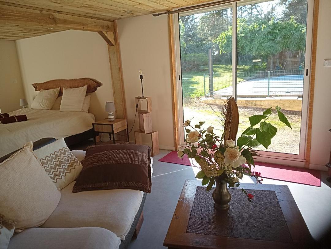 La Canette De Phil - Chambre D'Hotes, Independante - Vue Sur Piscine Samatan Экстерьер фото